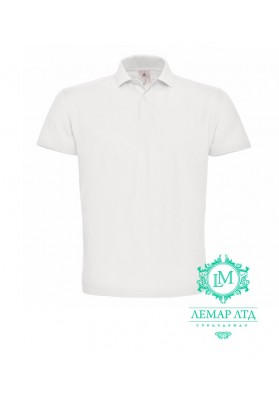 Футболка поло мужская B&C white